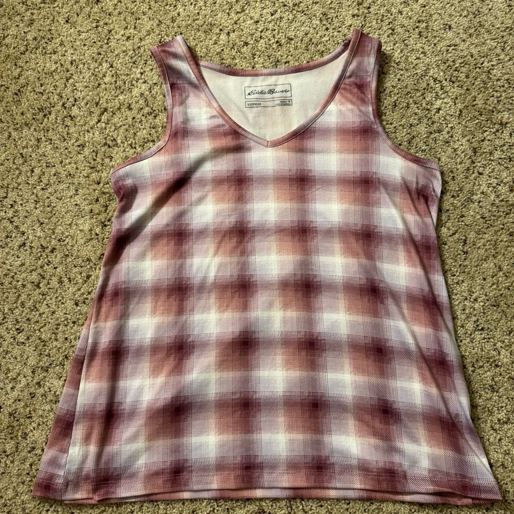 Eddie Bauer Sleepwear Top Size Medium